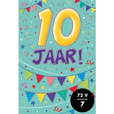 Afbeelding van Kaart That funny age 10 jaar TFA012