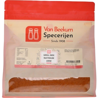 Afbeelding van Van Beekum Specerijen Grill Mix Natrium Arm 1 kilo (hersluitbare stazak)