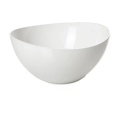 Afbeelding van Omada Design slakom 108 fl OZ (3,2 Lt), tweekleurig onbreekbaar kunststof, 100% Made in Italy, vaatwasmachinebestendig, 10,25 x h 5 inch (26 26 12,5 cm), trendy lijn, helder