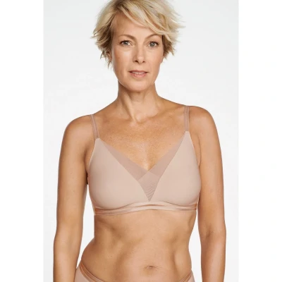 Afbeelding van Naturana Monday Soft Bra Beige B 75 Dames