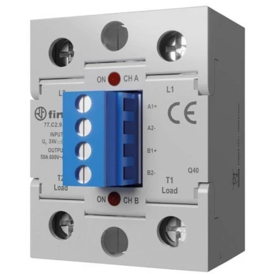 Afbeelding van Finder Halfgeleiderrelais 77D190248250 60 A Schakelspanning (max.): 280 V/AC Schakelend bij overbelasting 1 stuk(s)