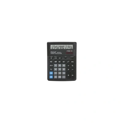 Afbeelding van Calculator Rebell BDC616 BX zwart desktop per 10
