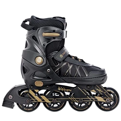 Afbeelding van Raven Inline Skates Expert Verstelbaar (37 40 (23,5 cm 26 cm), goud)