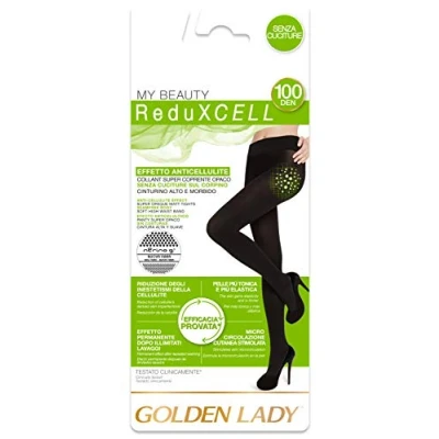 Afbeelding van GOLDEN LADY Reduxcell 100 2p damespanty, Zwart (Zwart 099a), S