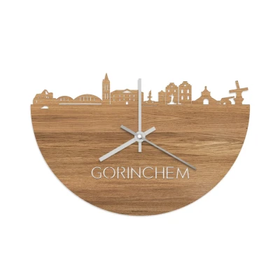 Afbeelding van Skyline Klok Gorinchem Eiken