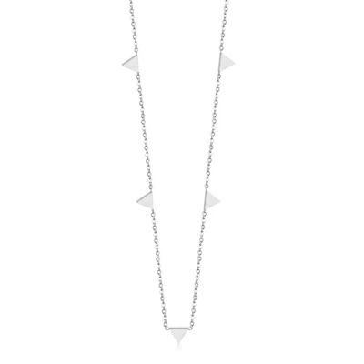 Afbeelding van Cilla Jewels dames ketting Edelstaal Zilverkleurig Driehoek