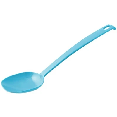 Afbeelding van FACKELMANN Sky Lepel 30 cm Tropical, Opscheplepel met functioneel deel van kunststof voor gecoate potten en pannen (kleur: blauw), aantal: 1 stuk, ca. 30cm