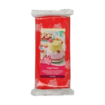 Afbeelding van FunCakes Rolfondant Fondant voor Cupcakes en Taarten Rood 1kg