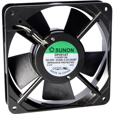 Afbeelding van Sunon DP203AT 2122LBT.GN Axiaalventilator 230 V/AC 79.83 m3/h (l x b h) 25 120 mm