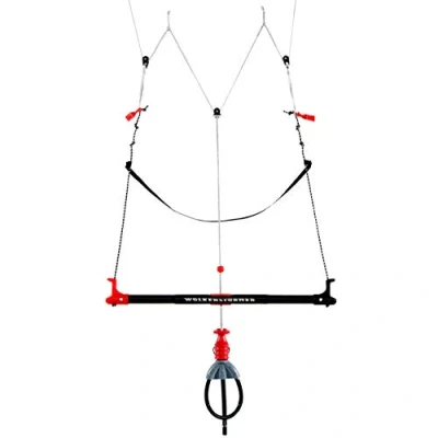 Afbeelding van Wolkenstürmer® Quadbar Kite stuurbar met Quick Release veiligheidssysteem stuurstang voor Paraflex Quad, 4 lijns vlieger, stuurmat, Powerkite