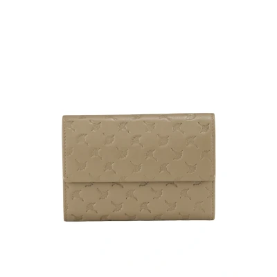 Afbeelding van JOOP! Leren Portemonnee Leggero Stampa Cosma Purse Simply Taupe