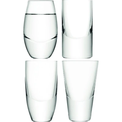 Afbeelding van L.S.A. Lulu Vodkaglazen Set van 4 Stuks Transparant