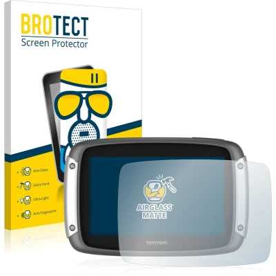 Afbeelding van BROTECT Antireflecterende Glas Screen Protector Mat voor TomTom Rider 400 Schermbeschermer [Beschermglas Folie niet Gehard Glas]
