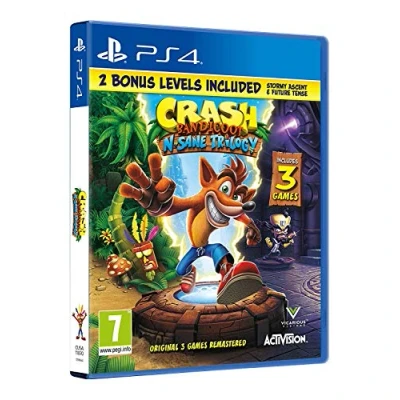 Afbeelding van Activision Crash Bandicoot N. Sane Trilogy, PS4, PlayStation 4, 10 jaar en ouder