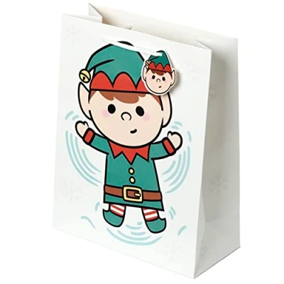 Afbeelding van Kerstmis Feestelijke Kerst Cadeautasje Large