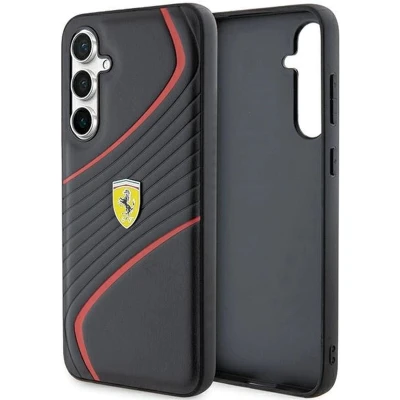 Afbeelding van Ferrari Twist Back Case Geschikt voor Samsung Galaxy S23 FE (S711) Zwart