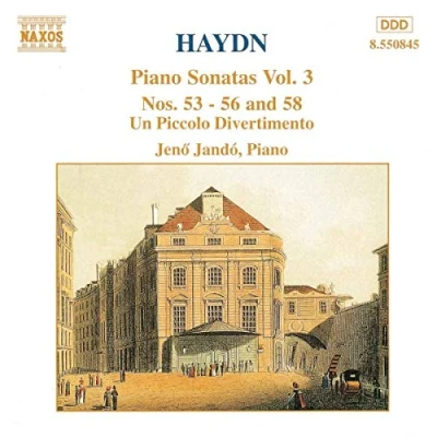 Afbeelding van Jeno Jando Piano Sonatas 3 (CD)