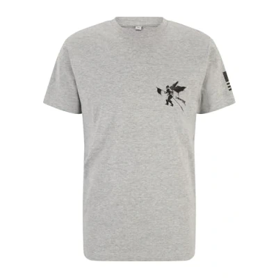 Afbeelding van Mister TEE Linkin PARK FLAG Tshirt print, Heren, Maat: Small, Light grey