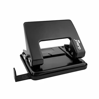 Afbeelding van D.RECT 1020 perforator voor 20 vellen, met voorschriften formaten, school, perforator, kleur kan variëren