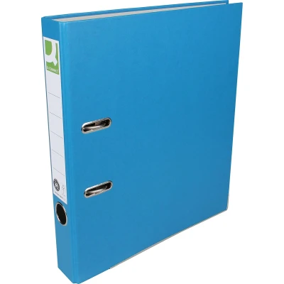 Afbeelding van Q Connect ordner A4 uit Recycolor papier 50mm blauw
