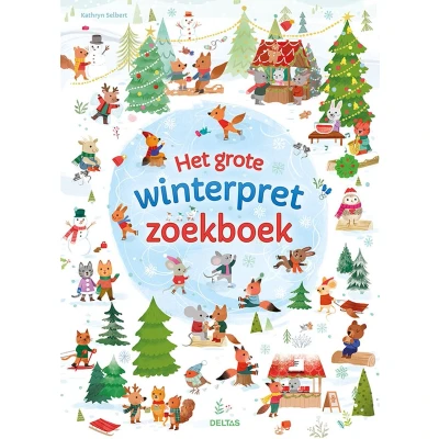 Afbeelding van Het grote winterpret zoekboek