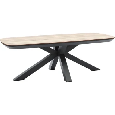 Afbeelding van Bradford tuintafel 220 x 100 cm. HPL houtlook