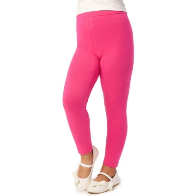 Afbeelding van Merry Style MS MS10 130 LE Meisjes Lang Leggings Sport Vrijetijdsbroek Viscose Sporbroek Yogabroek Roze 152