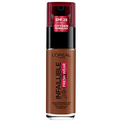Afbeelding van 1+1 gratis: L&#039;Oréal Infaillible 32H Fresh Wear Foundation 380 Expresso