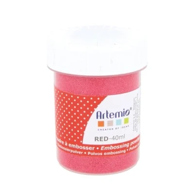 Afbeelding van Relief poeder xmas red dekkend 40 ml Artemio