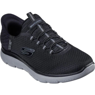 Afbeelding van Skechers Summits High Range Slip in Black/Charcoal 14 D (M)