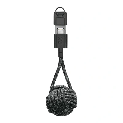 Afbeelding van Native Union Key Cable Lightning naar USB Cosmos Black