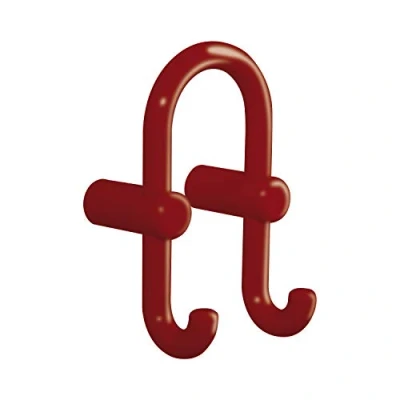 Afbeelding van HEWI Dubbele haak polyamide robijnrood 33 1 stuk 801.90.040