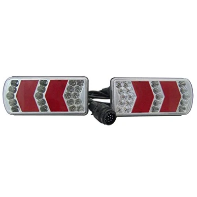 Afbeelding van Berger &amp; Schroeter aanhangverlichtingsset 13 polig knipperlicht, achterlicht, kentekenplaatverlichting, Rue