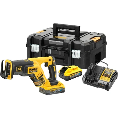 Afbeelding van DeWalt DCS367H2T QW accu Reciprozaag 18V XR Brushless 2x 5.0Ah POWERSTACK TSTAK koffer