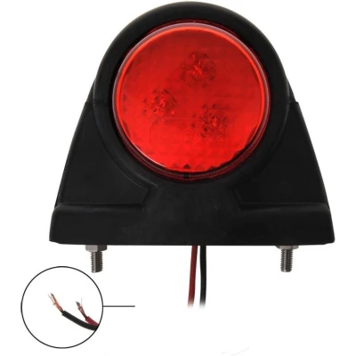Afbeelding van Pro Plus Breedtelicht 101 x 82 mm 12 en 24 Volt LED Rood Wit blister