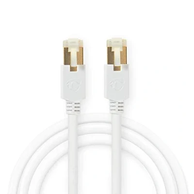 Afbeelding van Nedis CAT6 Netwerkkabel RJ45 Male F/UTP 20.0 m Rond LSZH / PVC Wit Window Box