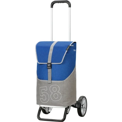 Afbeelding van Andersen Shopper Alu Star Filip Boodschappentrolley 59 cm