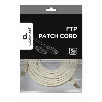 Afbeelding van FTP Cat5E patchkabel, 15 m, grijs