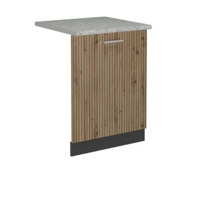 Afbeelding van Vicco Afwaspaneel R Line, Artisan eiken, 60 cm, AP marmer