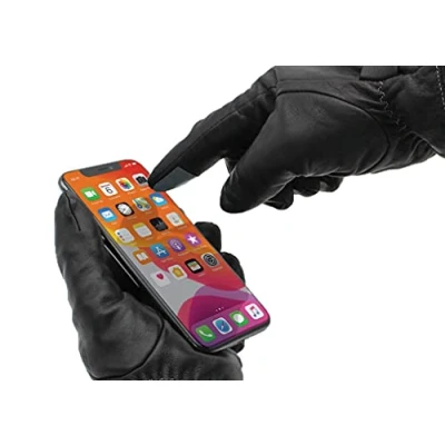 Afbeelding van WANTALIS Digiskin Sticker om handschoenen tactiel te maken, Zwart, eenheidsmaat (10 stuks) uniseks, Eén maat