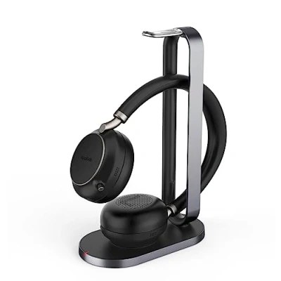 Afbeelding van Yealink BH76 with Charging Stand UC Black USB A Bluetooth Headset