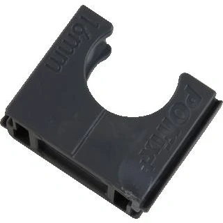 Afbeelding van Pipelife polfix kabelbuisklem 38mm klem kunststof grijs 25 stuks 1196900855