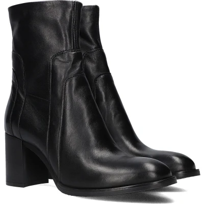 Afbeelding van Omoda Nitro Enkellaarsjes Enkelboots met rits Dames Zwart Maat 38