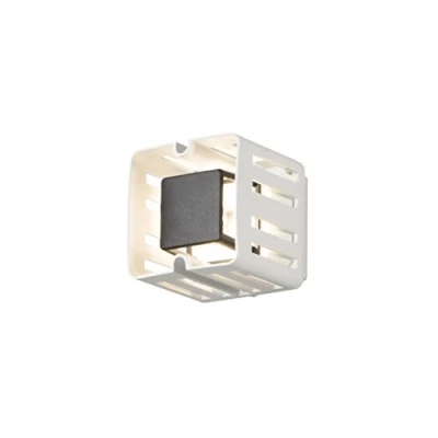Afbeelding van Konstsmide Pescara 7978 250 LED buitenlamp (wand) Energielabel: F (A G) vast ingebouwd 3 W Wit, Zwart