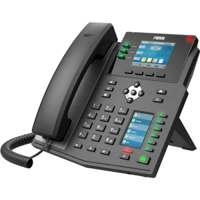 Afbeelding van Fanvil X4U IP telefoon Zwart 12 regels LCD Wifi