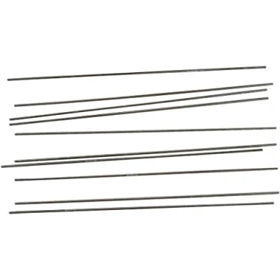 Afbeelding van Metalen Staaf Staven Set Kleine Dunne Staafjes Lengte: 20 cm Dia: 2mm 10 stuks