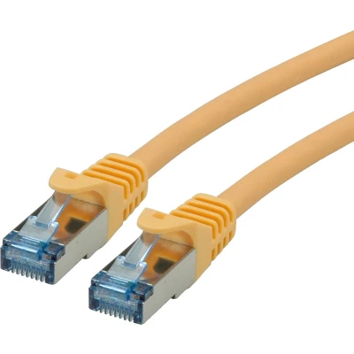 Afbeelding van ROLINE Patchkabel Cat.6A S/FTP (PiMF), Component Level, LSOH, geel, 5 m