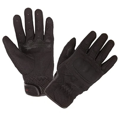 Afbeelding van Modeka Mesh Dames motorfiets handschoenen, zwart, afmeting L voor vrouw
