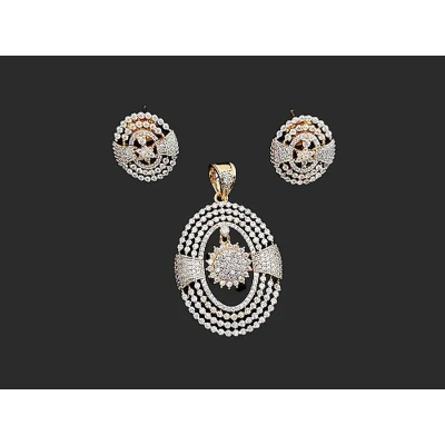 Afbeelding van N3 Collecties Sieraden Set met Zirconia stenen Dames
