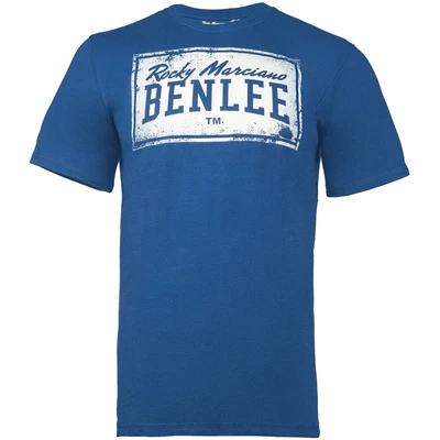 Afbeelding van Benlee Shirt &#039;Boxlabel&#039; blauw / wit